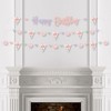 Big Dot of Happiness Pajama Slumber Party - Girls Sleepover Birthday Party Letter Banner Decoration - 36 Banner Cutouts - 3 of 4