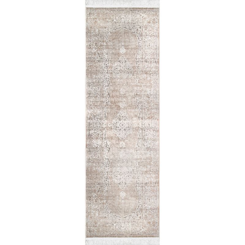 nuLOOM Cantrell Faded Transitional Fringe Area Rug, 1 of 7