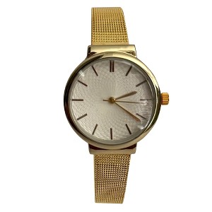 Olivia Pratt Delicate Mesh Metallic Women Watch - 1 of 3