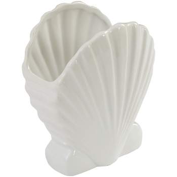 Split P Seashell Utensil Holder