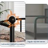 Twin Metal Daybed with Arched Headboard, Storage Drawer, Steel Slats, No Box Spring, Easy Assembly, Black - 3 of 4