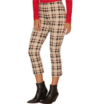 Sanctuary Clothing Womens Plaid Casual Leggings