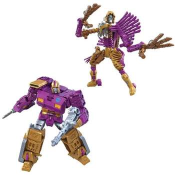 Comic Universe Impactor and Spindle |Transformers Generations Legacy Wreck N Rule Collection Action figures
