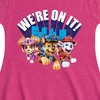 Girls' - Paw Patrol - We're On It Fit & Flair Cap Sleeve Dress - 2 of 4