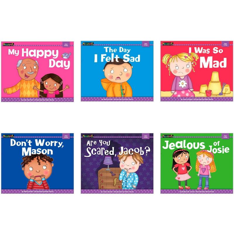 Newmark Learning MySELF I Have Feelings Books, English, Set of 6, 1 of 3