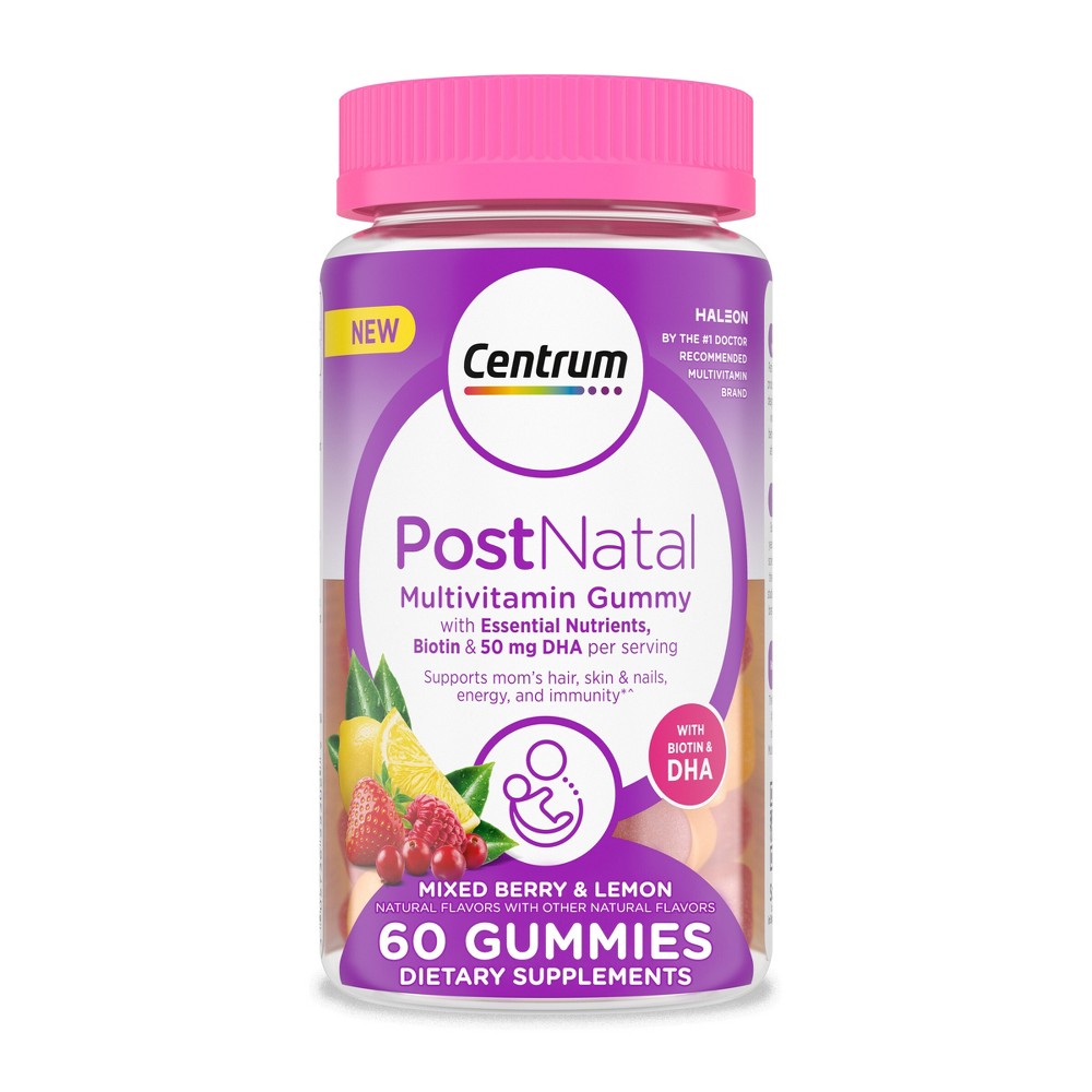 UPC 305736553029 - Centrum Postnatal Womens Multivitamin Gummies With ...