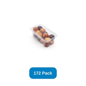 Good Natured Products 32 oz. Top Seal Multi-purpose Container Compostable PLA - Case of 172 - 1 of 3