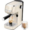 CASABREWS 3700Essential Stainless Steel Compact Espresso Machine: 20-Bar, Milk Frother, Volume Control - 2 of 4