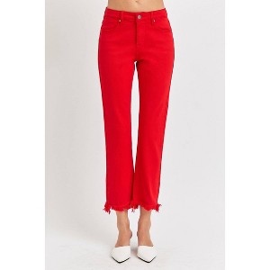 Women's Cardinal Cropped Jeans - RISEN - 1 of 4