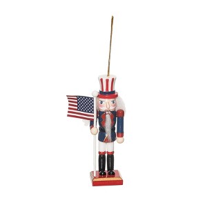 Gallerie II Patriotic Nutcracker Ornament - 1 of 4