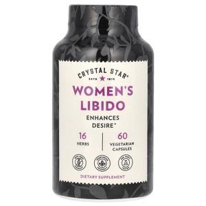 Crystal Star Women's Libido, 60 Vegetarian Capsules - 1 of 4