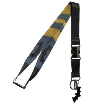 Batman Symbol Breakaway Neck Lanyard Superhero Keychain