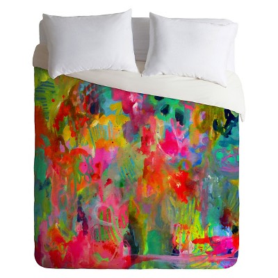 Stephanie Corfee Hot Mess Lightweight Duvet Cover Twin Pink - Deny Designs