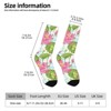 Dsane Floral Watercolor Ornamental Foliage Women Printed Crew Socks Funny Funky Socks Soft Polyester Novelty Gifts for Artists Men - 2 of 4