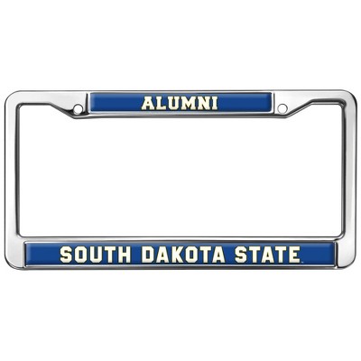 South Dakota State Alumni Logo Full Size Standard License Plate Metal Frame