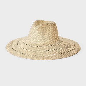Straw Down Brim Hat - Shade & Shore™ Natural : Target