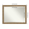 Amanti Art Filigree Beveled Framed Bathroom Vanity Wall Mirror - 3 of 4