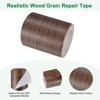Unique Bargains Self Adhesive Realistic Wood Grain Durable Multi Use Masking Tape 1 Pc - 2 of 4
