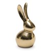 Melrose Modern Metal Bunny Decor (Set of 2) - 3 of 3