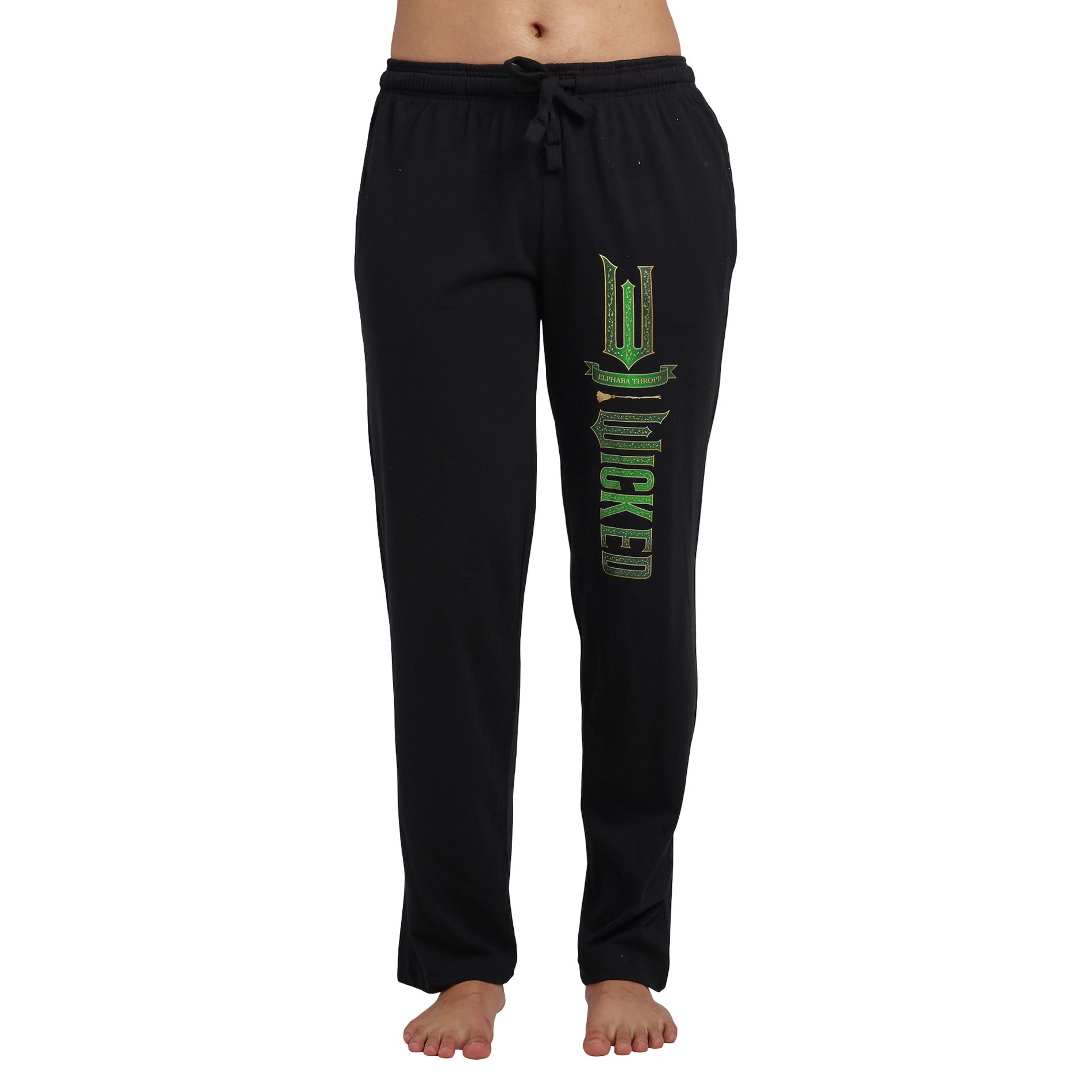 Wicked: Part 1 Elphaba Thropp sleep pant on Black Adult