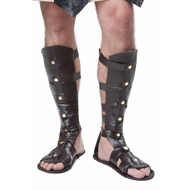 California Costumes Men's Gladiator Sandals, 1 of 2