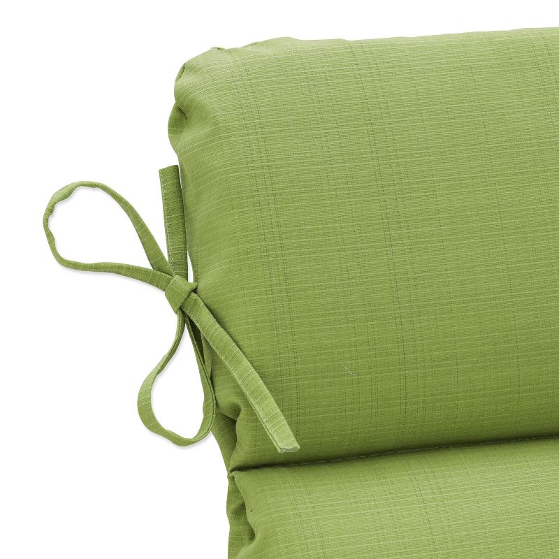 Outdoor Rounded Chair Cushion - Forsyth Solid - Pillow Perfect, 4 of 7