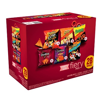 Frito-Lay Variety Pack Fiery Mix - 28ct