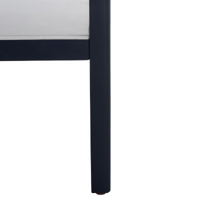 Miya Coffee Table - Navy/Natural - Safavieh