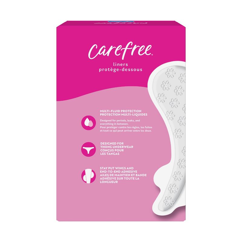 Carefree Unwrapped Unscented Panty Liners, 3 of 12