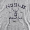 Men's Crater Lake National Park Elk Icon Pull-Over Hoodie - 2 of 4