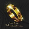 Lord Of The Rings One Ring To Rule Them All Adult T-Shirt - 2 of 4