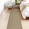 Lahome Boho Area Rug Machine Wasbable Rugs for Kitchen Non Skid Low Pile Braided Cotton Farmhouse Entryway Rugs Indoor Throw Rug Door Mats - 2 of 4