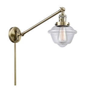 Oxford - 1 Light Swing Arm Wall Sconce In Traditional Style-25 Inches Tall and 8 Inches Wide - 1 of 1
