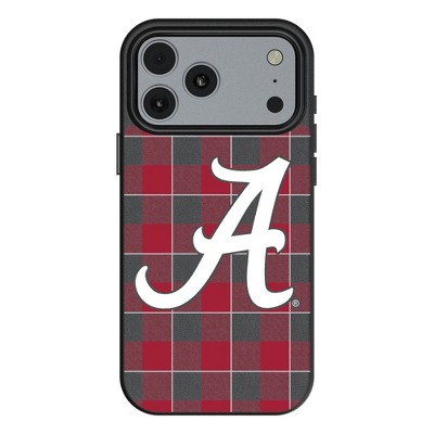 NCAA SEC Universities Plaid MagSafe Compatible Cell Phone Case for Apple iPhone 17 Series