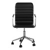 Martha Stewart Taytum Upholstered Office Chair - 4 of 4