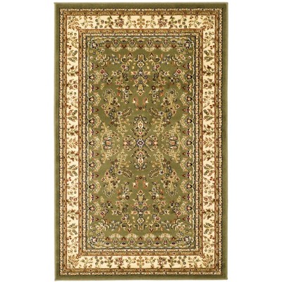 Lyndhurst Sarouk LNH331 Power Loomed Rugs - Safavieh