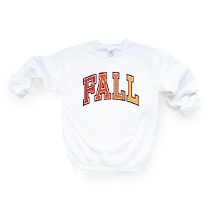Simply Sage Market Women's Graphic Sweatshirt Varsity Fall Ombre - 1 of 2