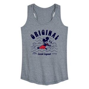 Women's - Disney - Original Local Friend Graphic Racerback Tank - 1 of 4