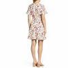 Women's Floral Print Ruffle Flare Mini Dress - NSR - 3 of 4