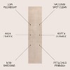 JONATHAN Y Cole Modern Minimalist Pinstripe High-Low Area Rug - 2 of 4
