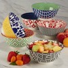 24oz 6pk Porcelain Soho Cereal Bowls - Certified International - 2 of 4