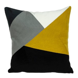 Parkland Collection,Contix Contemporary Multicolor Pillow Cover With Poly Insert - 1 of 4