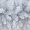 Nearly Natural 8' Artificial Holiday White Christmas Pine Archway - 3 of 4