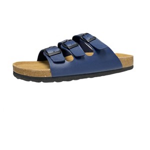 CUSHIONAIRE Men's Lela-M Cork footbed Sandal with +Comfort - 1 of 2