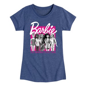 Girls' - Barbie - Original Style Icon Fitted Short Sleeve Graphic T-Shirt - 1 of 4
