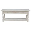 Tuscan Console Table - Unfinished - International Concepts: Solid Wood, Traditional Style, Parawood - image 2 of 4