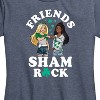 Women's - Barbie - St. Patrick's Day Friends Sham Rock Short Sleeve Graphic T-Shirt - 2 of 4