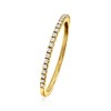 RS Pure by Ross-Simons 0.15 ct. t.w. Diamond Stackable Ring in 14kt Yellow Gold - 2 of 4