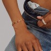 Tennis Bracelet for Women, 14K Gold Plated Cubic Zirconia Adjustable Slider Bracelets Trendy Jewelry Gift - 4 of 4