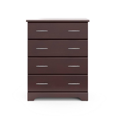 Espresso GREENGUARD Certified 4-Drawer Nursery Dresser